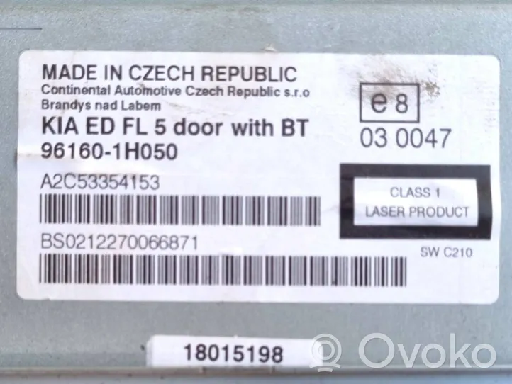 KIA Ceed Panel / Radioodtwarzacz CD/DVD/GPS A2C53354153