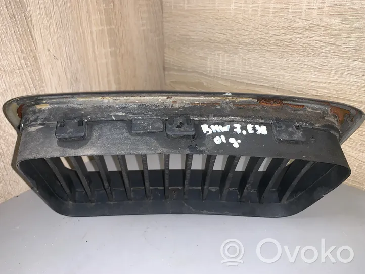 BMW 7 E38 Etupuskurin alempi jäähdytinsäleikkö 8125816