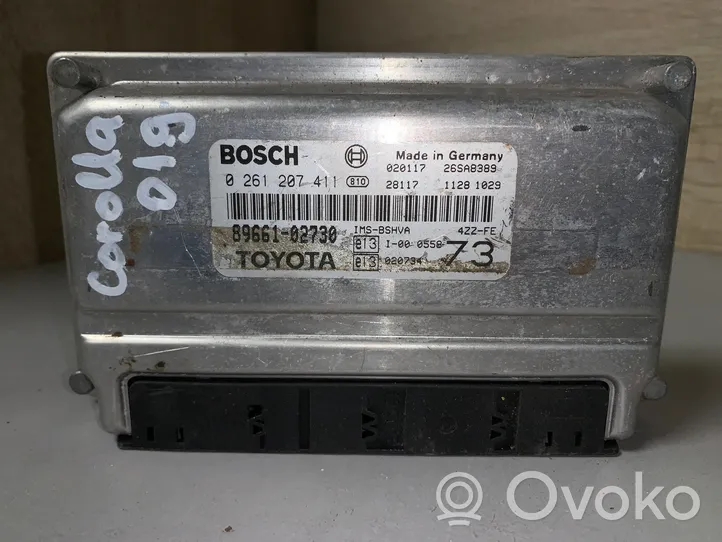 Toyota Corolla E120 E130 Sterownik / Moduł ECU 8966102730