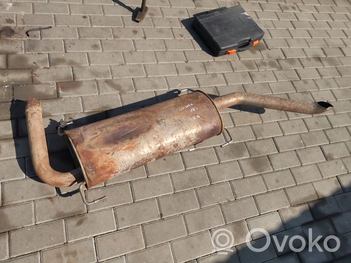 Citroen Jumper Muffler/silencer 1379598080