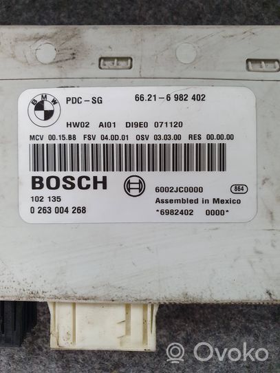 BMW 3 E90 E91 Unité de commande, module PDC aide au stationnement 6982402