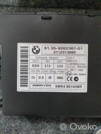 BMW 3 E92 E93 Komputer / Sterownik ECU i komplet kluczy 8518269