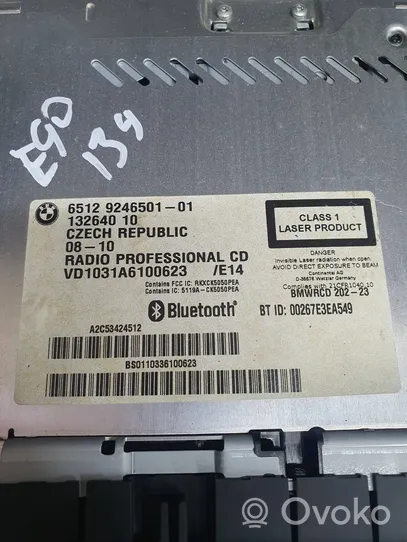 BMW 3 E90 E91 Panel / Radioodtwarzacz CD/DVD/GPS 9246501