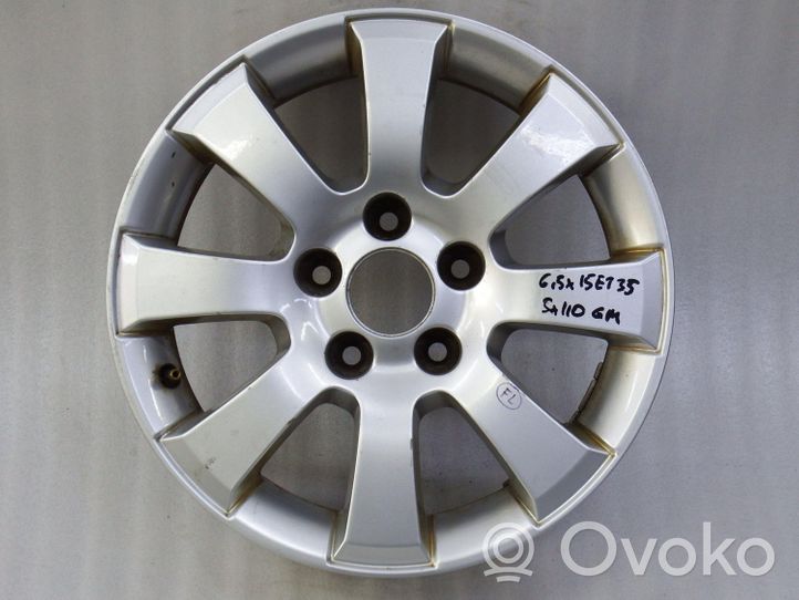 Opel Astra H R 15 alumīnija - vieglmetāla disks (-i) 