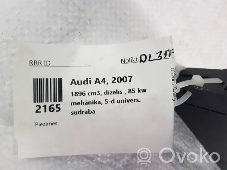 Audi A4 S4 B7 8E 8H Mukavuusmoduuli 8E0959433CQ