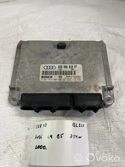 Audi A4 S4 B5 8D Centralina/modulo del motore 038906018FF