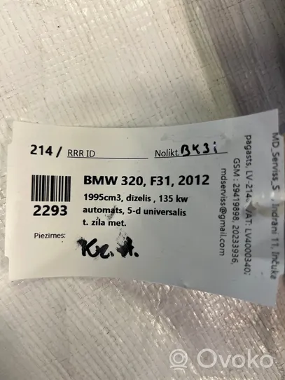 BMW 3 F30 F35 F31 Rivestimento montante (D) (superiore) 7240687