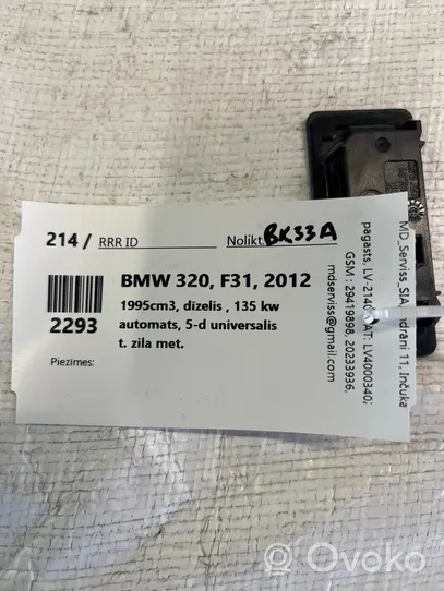 BMW 3 F30 F35 F31 Lampa oświetlenia tylnej tablicy rejestracyjnej 7193293