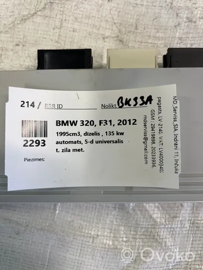 BMW 3 F30 F35 F31 Takaluukun/tavaratilan ohjainlaite/moduuli 7314798