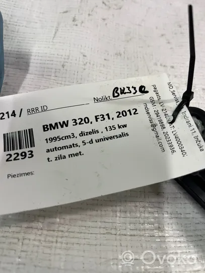 BMW 3 F30 F35 F31 Relais de contrôle de courant 9296152