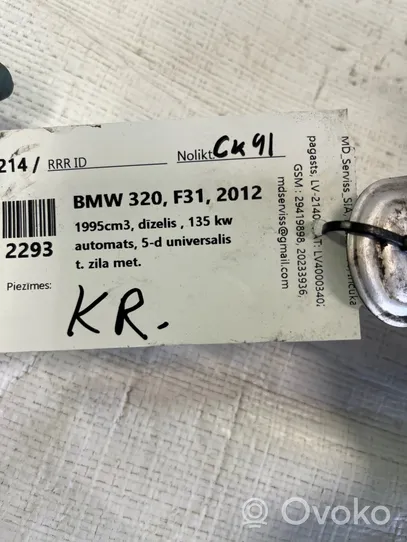 BMW 3 F30 F35 F31 Renfort de pare-chocs avant 7266193
