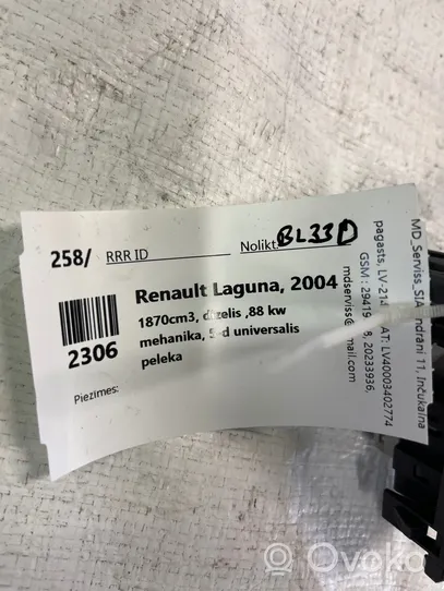 Renault Laguna II Commutateur contrôle de traction (ASR) 00025895