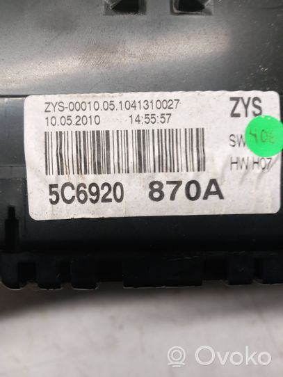 Volkswagen Jetta IV Tachimetro (quadro strumenti) 5C6920870A