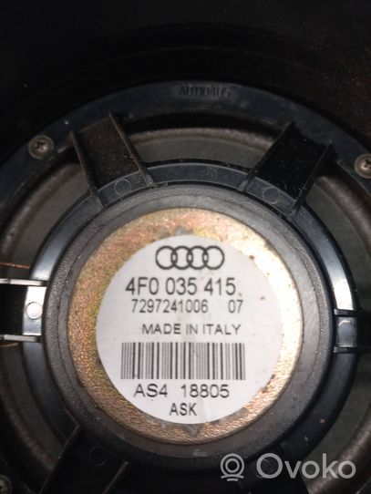 Audi A6 Allroad C6 Haut-parleur de porte avant 4F0035415
