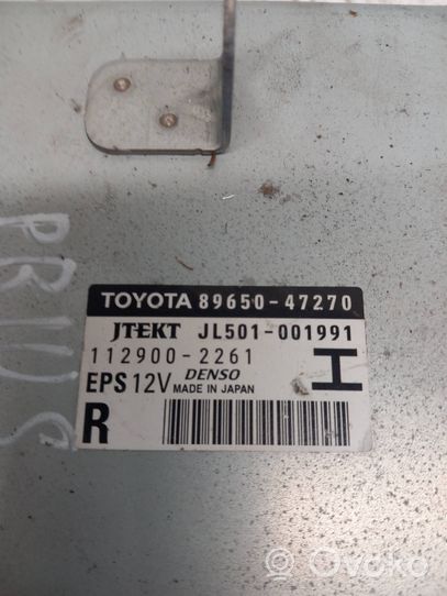 Toyota Prius (XW30) Vairo stiprintuvo valdymo blokas 8965047270