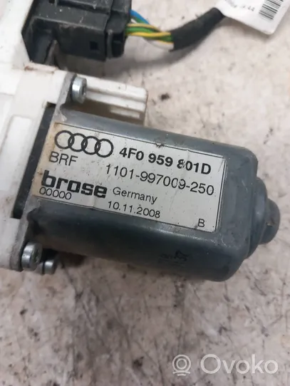 Audi A6 S6 C6 4F Alzacristalli della portiera anteriore con motorino 4F0959801D