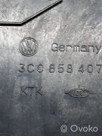 Volkswagen PASSAT B6 Kojelaudan säilytyslokero 3CC858407