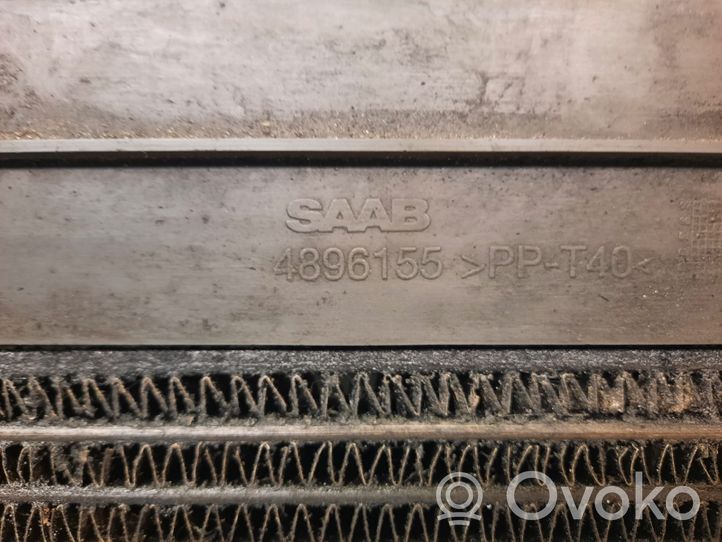 Saab 9-3 Ver1 Chłodnica powietrza doładowującego / Intercooler 4896155