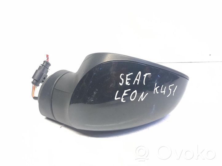 Seat Leon (1P) Etuoven sähköinen sivupeili 010852