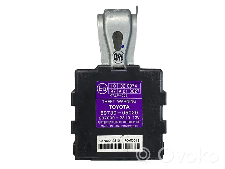 Toyota Avensis T250 Kit centralina motore ECU e serratura 8966105A21