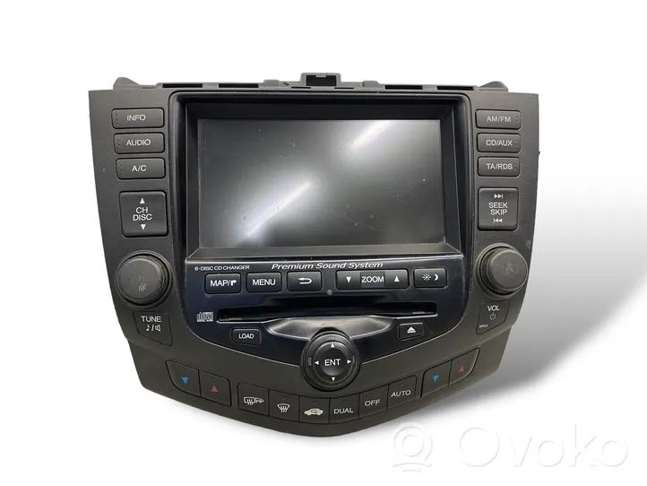 Honda Accord Unité principale radio / CD / DVD / GPS 39175SED