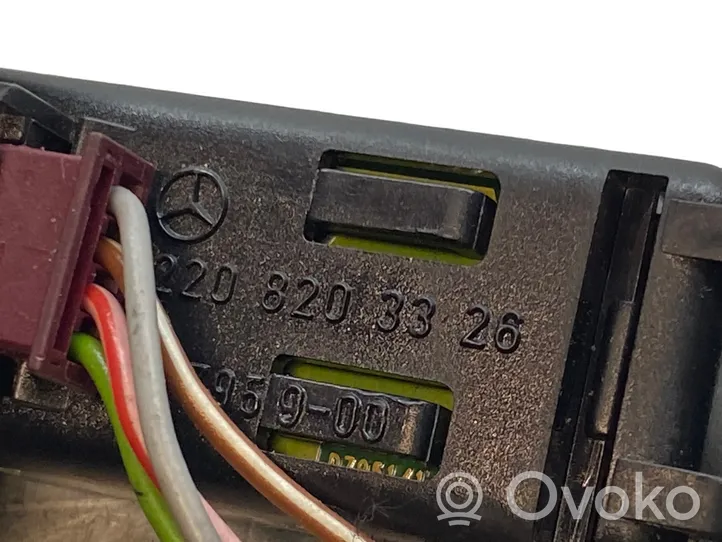 Mercedes-Benz S W220 Sun solar sensor A2208203326