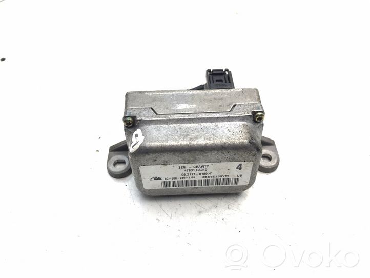 Nissan Pathfinder R51 Sensore di imbardata accelerazione ESP 47931EA010