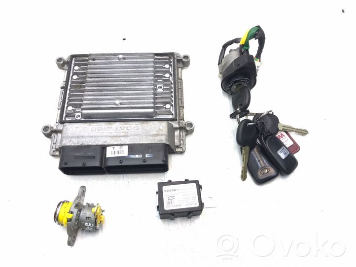 Hyundai Sonata Kit centralina motore ECU e serratura 3910025100