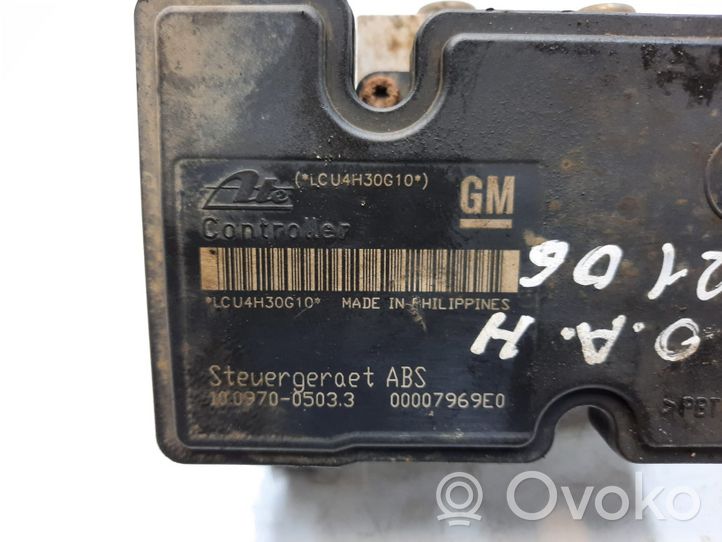 Opel Astra H Pompe ABS 13157575