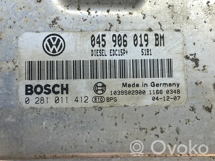 Skoda Fabia Mk1 (6Y) Sterownik / Moduł ECU 045906019BM