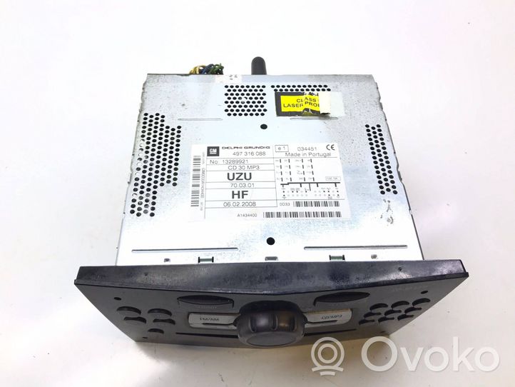 Opel Corsa D Radio/CD/DVD/GPS-pääyksikkö 13289921