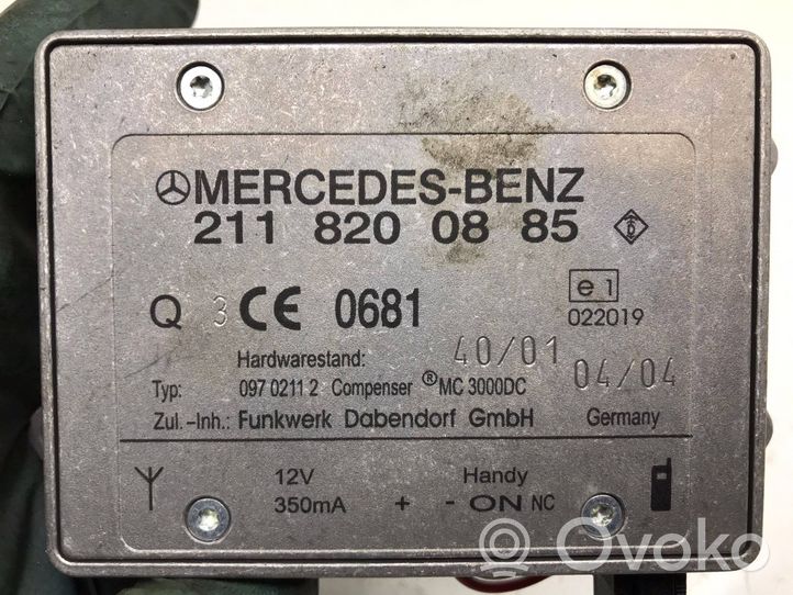 Mercedes-Benz C W203 Antenne Bluetooth 2118200885