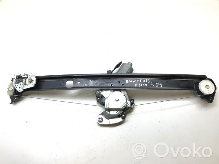 BMW X5 E53 Front door window regulator motor 0130821717