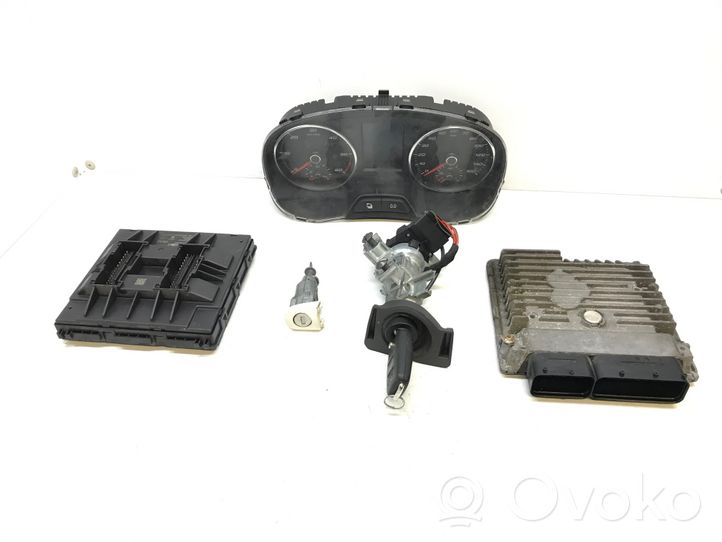 Seat Toledo IV (NH) Kit centralina motore ECU e serratura 03L906023QH