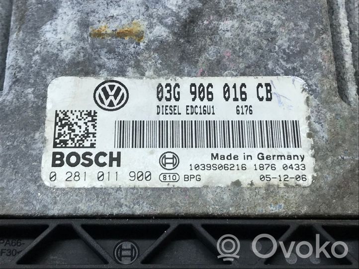 Volkswagen Touran I Užvedimo komplektas 03G906016CB