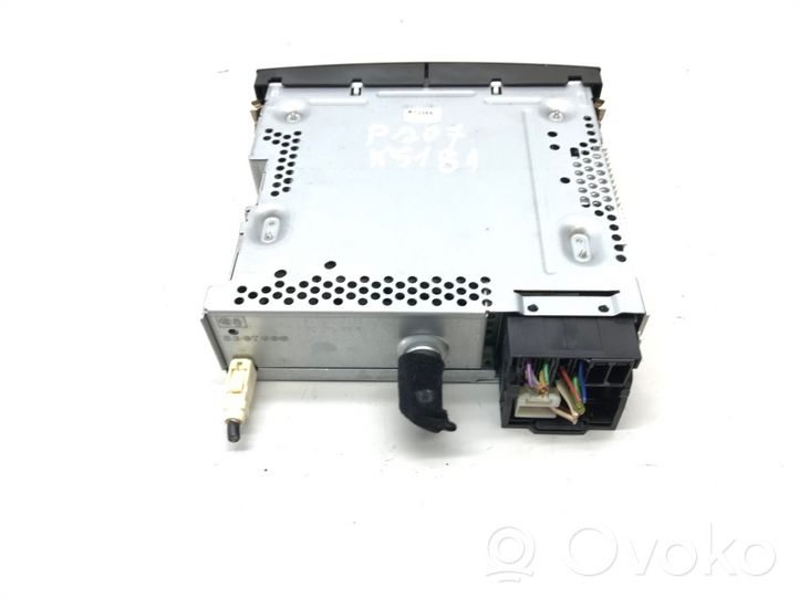 Peugeot 207 Unité principale radio / CD / DVD / GPS 96662669XT03