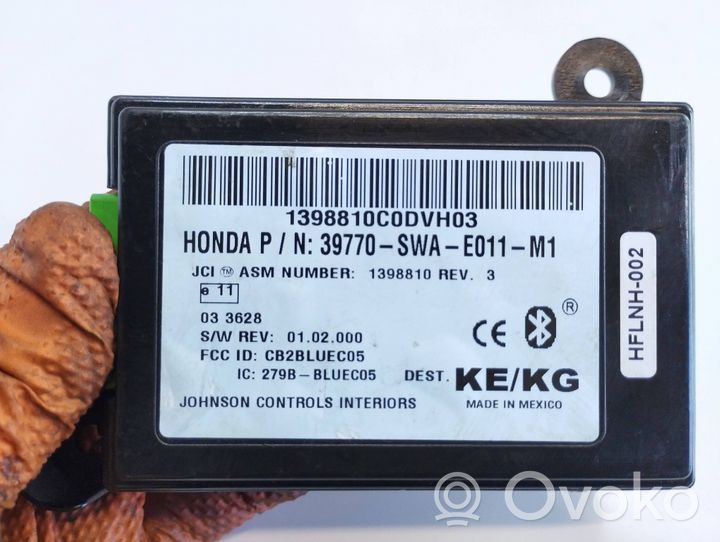 Honda CR-V Moduł / Sterownik Bluetooth 1398810