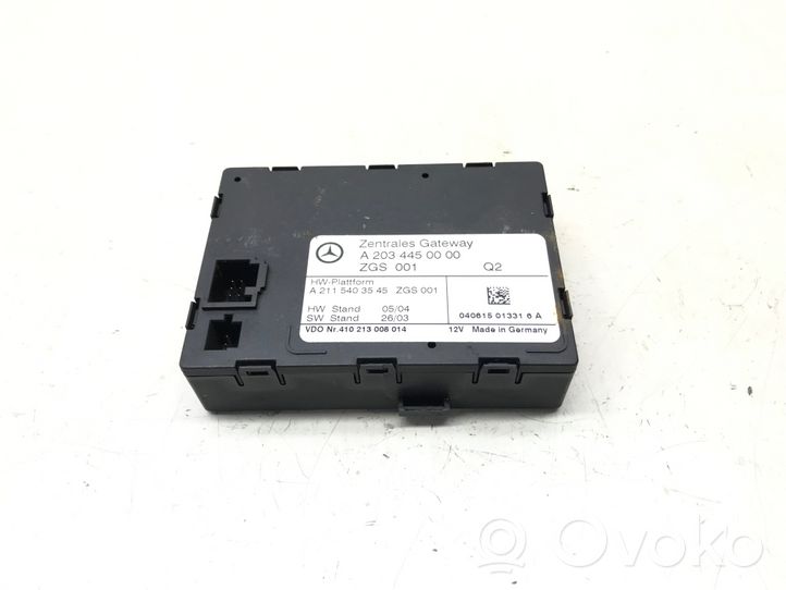 Mercedes-Benz C W203 Module de passerelle A2115403545