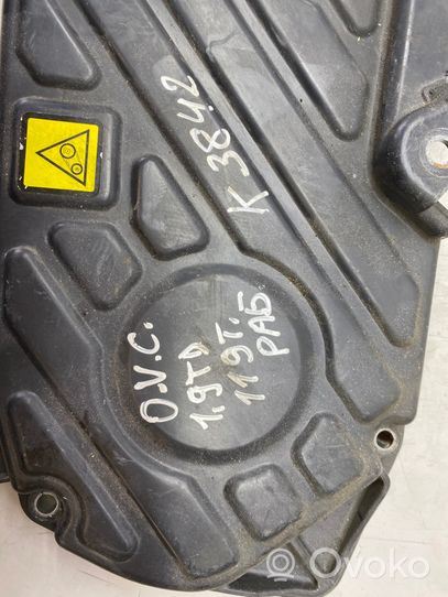 Opel Vectra C Osłona paska / łańcucha rozrządu 55214308