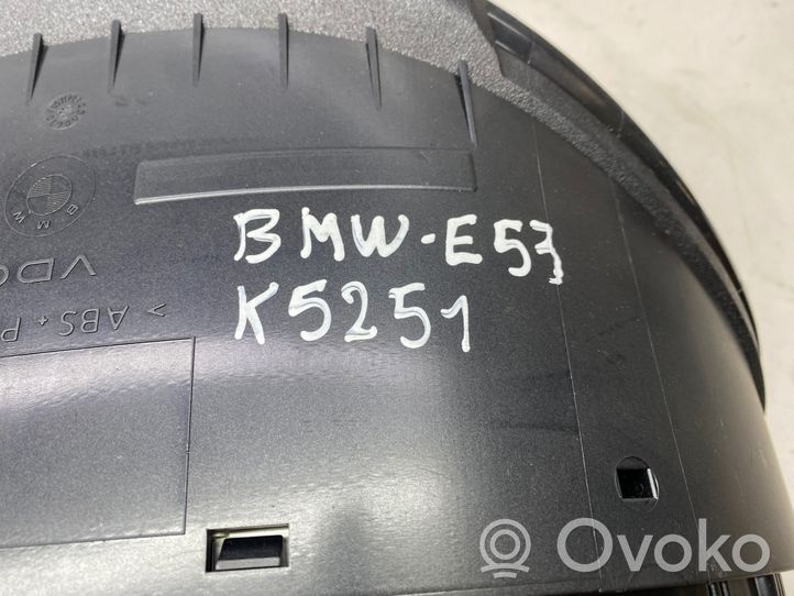 BMW X5 E53 Compteur de vitesse tableau de bord A2C53124578