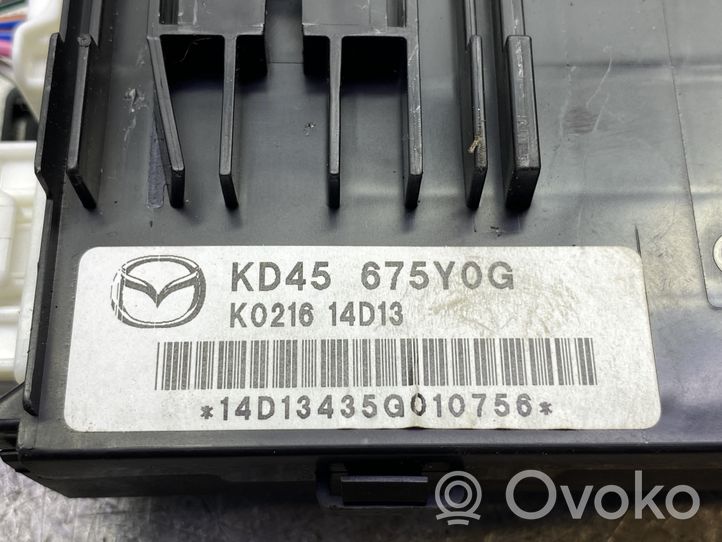 Mazda 6 Kit centralina motore ECU e serratura SH4J18881D