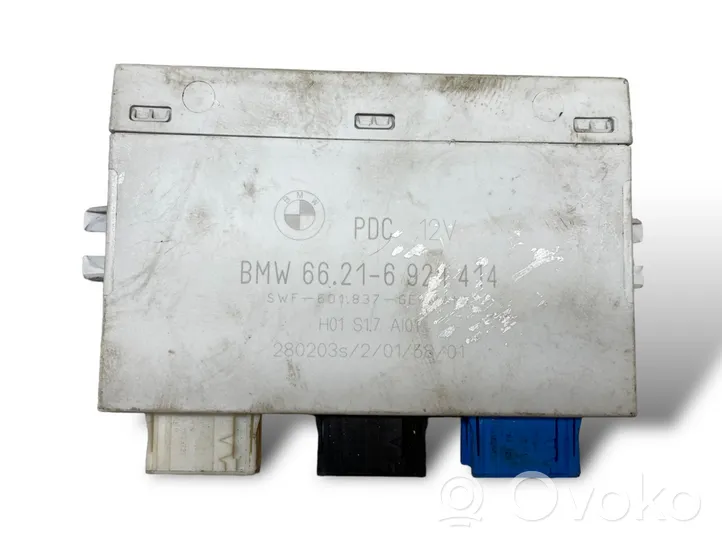 BMW 5 E39 Sterownik / Moduł parkowania PDC 66216921414