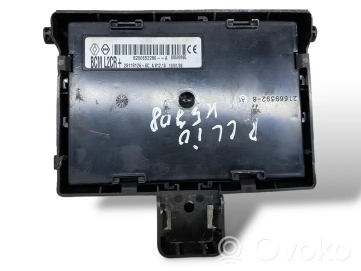 Renault Clio III Kit centralina motore ECU e serratura 8200522357