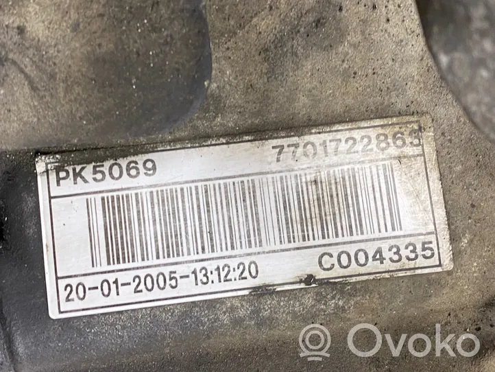 Opel Vivaro Scatola del cambio manuale a 6 velocità 7701722863