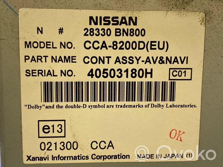 Nissan Almera N16 CD/DVD-vaihdin 28330BN800