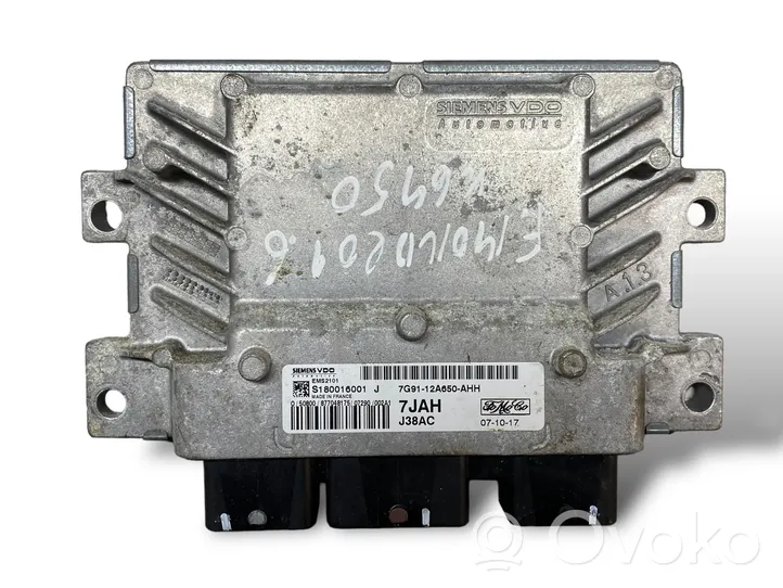 Ford Mondeo MK IV Kit centralina motore ECU e serratura 7G9112A650AHH