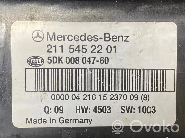 Mercedes-Benz E W211 Module confort 2115452201
