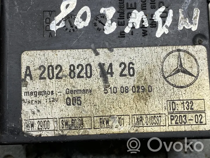 Mercedes-Benz CLK A208 C208 Boîtier module alarme A2028207426