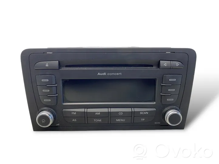 Audi A3 S3 A3 Sportback 8P Panel / Radioodtwarzacz CD/DVD/GPS 8P0035186S