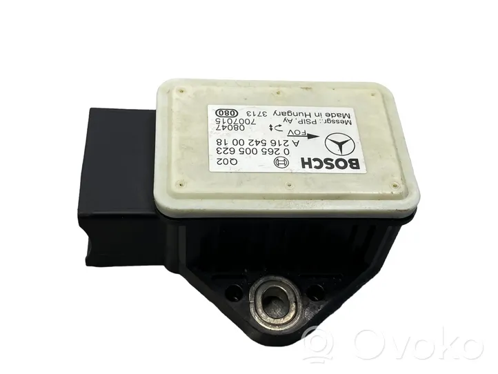 Mercedes-Benz A W169 Sensore di imbardata accelerazione ESP 0265005623